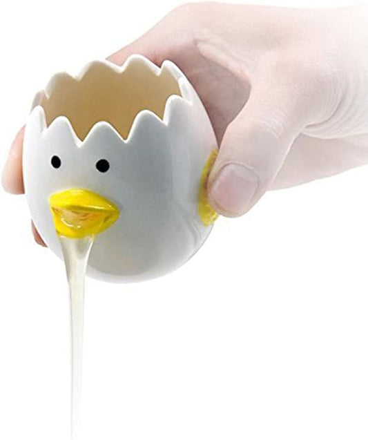 Cute Ceramic Egg White Separator