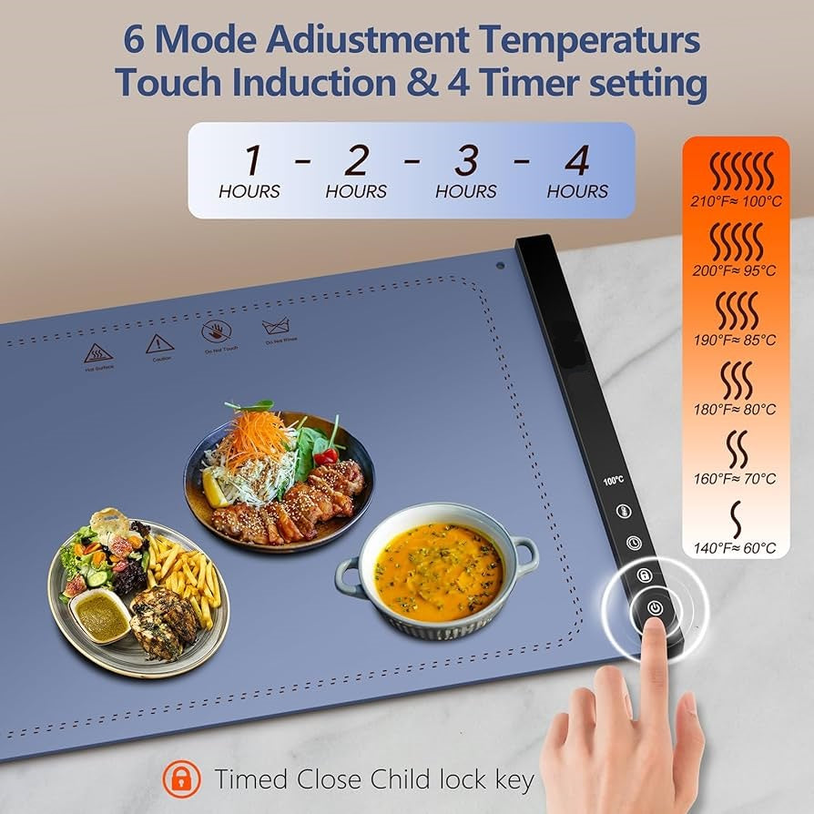 Foldable Warming Mat – With Adjustable Temperature Control