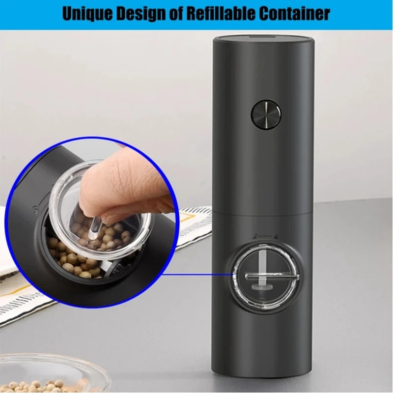 Rechargeable Electric Pepper & Salt Grinder