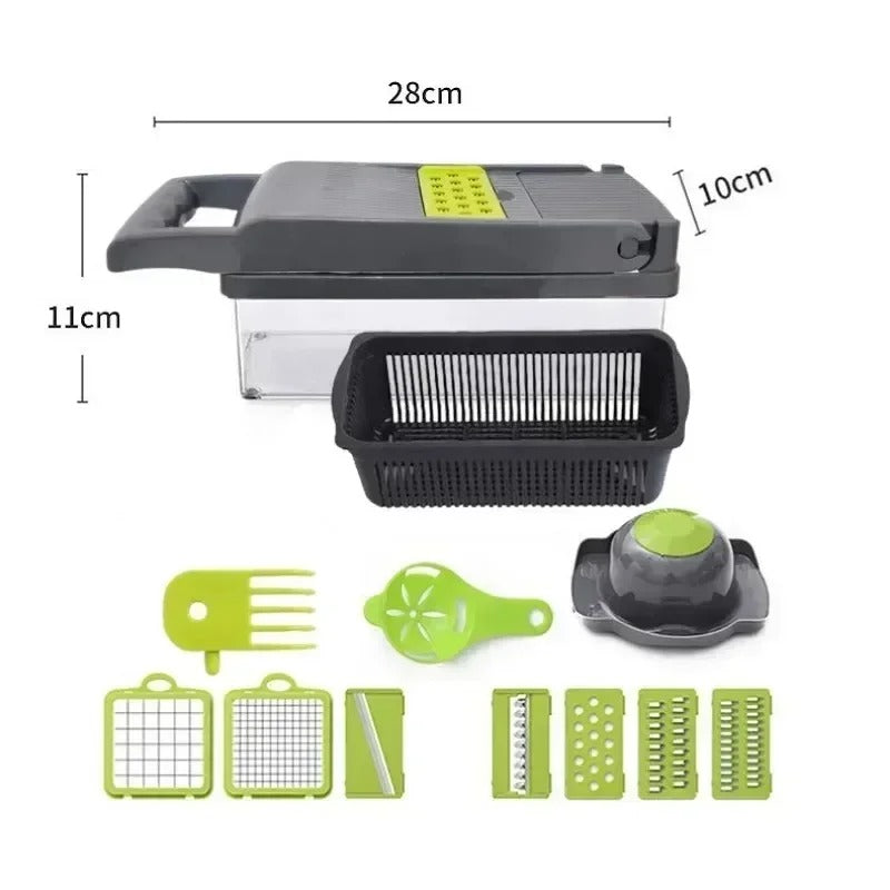 16-1 Multifunctional Vegetable Slicer & Chopper