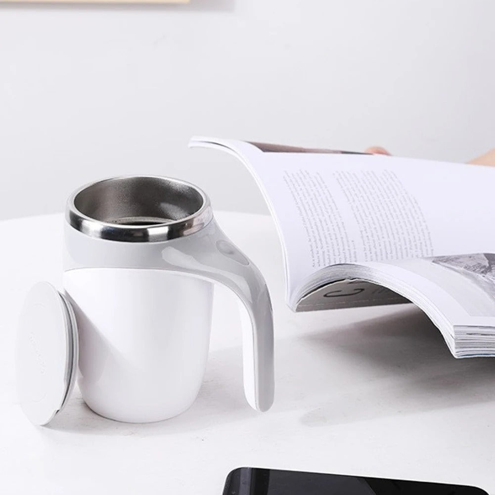 Rechargeable Self-Mixing Coffee Mug